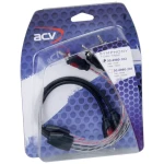 ACV 30.4980-102 činč kabel 0.3 m [1x ženski cinch konektor - 2x muški cinch konektor]