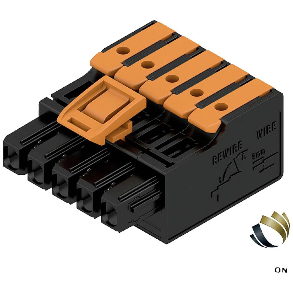 Weidmüller kućište kabelske utičnice Ukupan broj polova 5 Raster: 5 mm 2741700000 72 St. slika