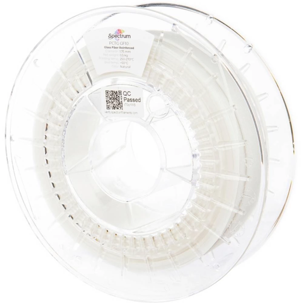 Spectrum Filaments 80728 PCTG GF10 3D pisač filament PCTG+GF ojačano staklenim vlaknima, visoka krutost, visoka vlačna č slika