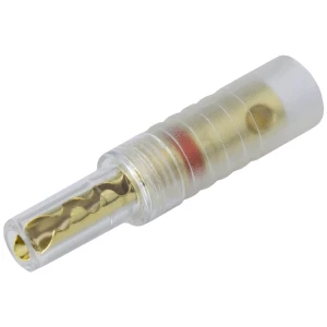Lyndahl banana utikač LKPA050RT do 4 mm², pozlaćeni mesing, crveni Lyndahl LKPA050RT banana utikač   crvena 1 St. slika
