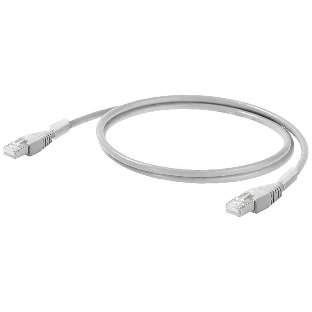 Weidmüller 2661950070 RJ45 mrežni kabel, Patch kabel CAT 6a S/FTP 0.70 m siva  1 St. slika