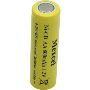 Mexcel DAA800B specijalni akumulatori mignon (AA) flaT-top NiCd 1.2 V 800 mAh slika