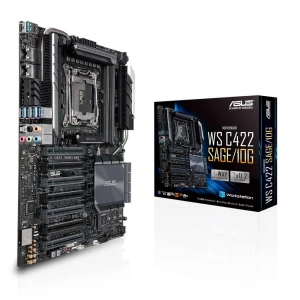Asus WS C422 SAGE/10G matična ploča Baza Intel® 2066 Faktor oblika (detalji) CEB Set čipova matične ploče Intel® C422 slika