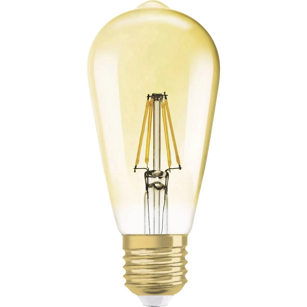 OSRAM LED ATT.CALC.EEK A+ (A++ - E) E27 Oblik klipa 2.8 W = 21 W Zlatna (&Oslash; x D) 64 mm x 145 mm 1 ST