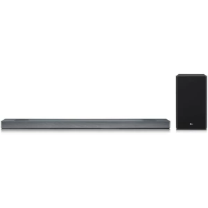 LG Electronics SL9 Soundbar Crna Bluetooth®, Dolby Atmos®, Uklj. bežični subwoofer, Kontrola glasom, USB, WLAN slika