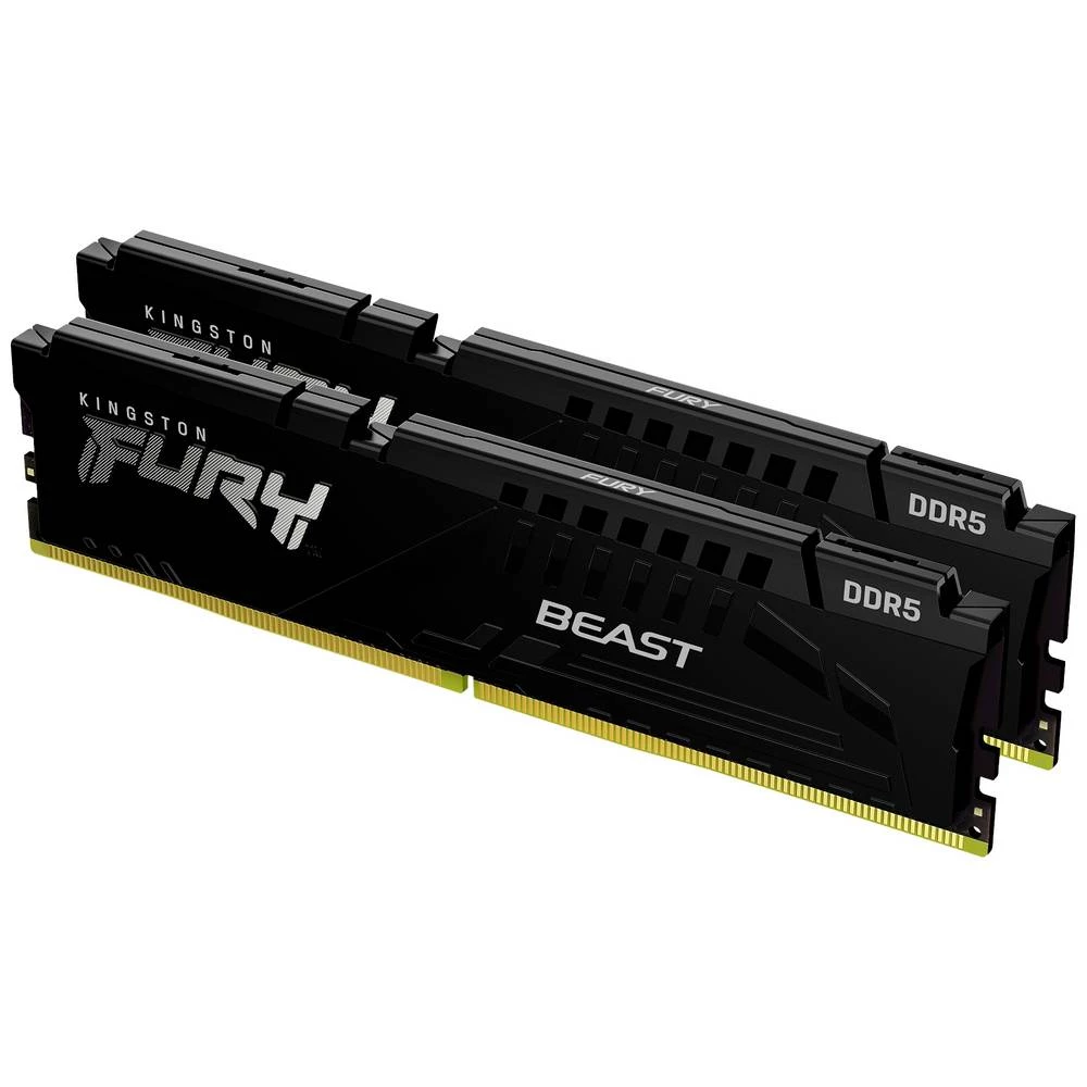 Kingston FURY Beast komplet radne memorije za računalo DDR5 16 GB 2 x 8 GB bez ECC-a 4800 MHz 288pin DIMM CL38 KF548C38BBK2-16 slika