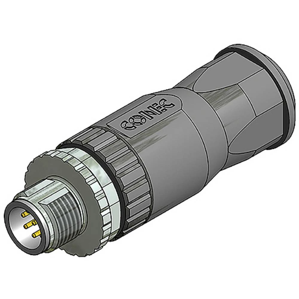 Conec 43-00132 utični konektor za senzor/aktivator, nekonfekcionirani Broj polova: 8 1 St. slika