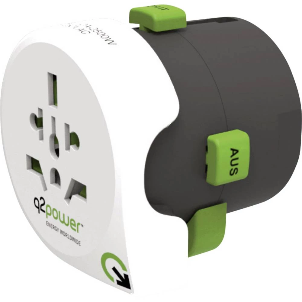 Putni utikač Weltreiseadapter Qdapter Q2 Power 2.100100 slika