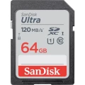 SanDisk SDXC Ultra 64GB (Class 10/UHS-I/120MB/s) sdxc kartica 64 GB Class 10, UHS-I slika