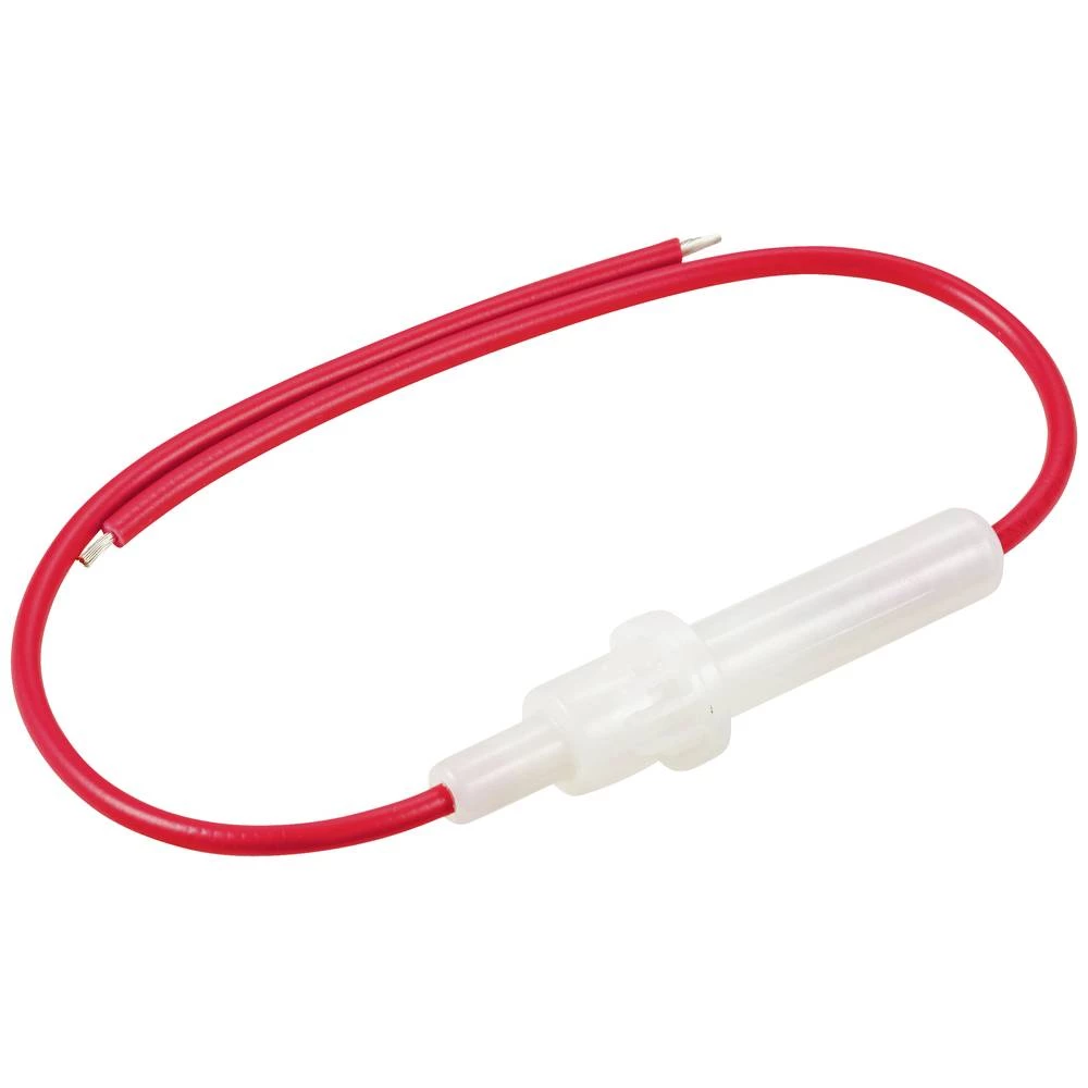 TRU COMPONENTS TC-10357416  držač osigurača  Pogodno za (osigurače) fini osigurač 6,3 x 32 mm 5 A 24 V/DC 1 St. slika