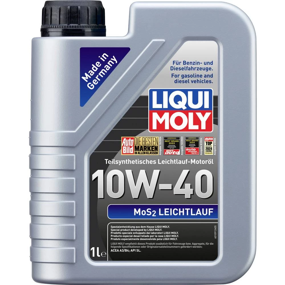Liqui Moly MoS2 Leichtlauf 10W-40 1091 motorno ulje 1 l slika