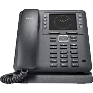 Telefon s kabelom, VoIP Gigaset Pro Maxwell 3 Handsfree, Priključak za slušalice TFT/LCD u boji Crna slika