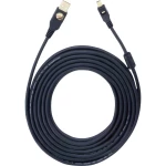 Oehlbach USB 2.0 Priključni kabel [1x Muški konektor USB 2.0 tipa A - 1x Muški konektor USB 2.0 tipa Mini B] 7.5 m Crna pozlaćen