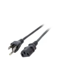 EFB Elektronik EK462.1.8 Kabel za napajanje Crni 1,8 m NEMA 5-15P C13 spojnica EFB Elektronik struja priključni kabel 1.8 m crna