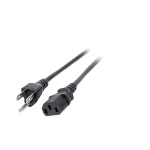 EFB Elektronik EK462.1.8 Kabel za napajanje Crni 1,8 m NEMA 5-15P C13 spojnica EFB Elektronik struja priključni kabel 1.8 m crna slika