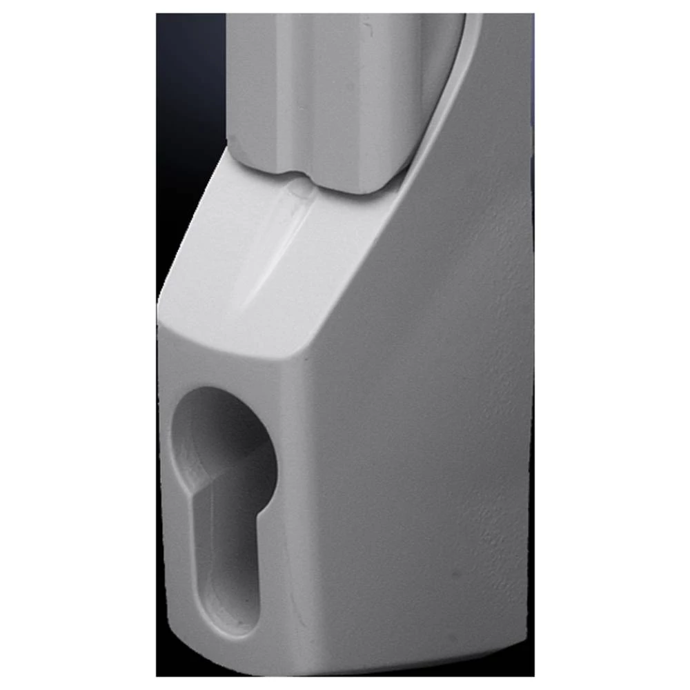 Rittal TS 8611.340 komfortna ručka za profilni polu-cilindar nikal (mat) 1 St. slika