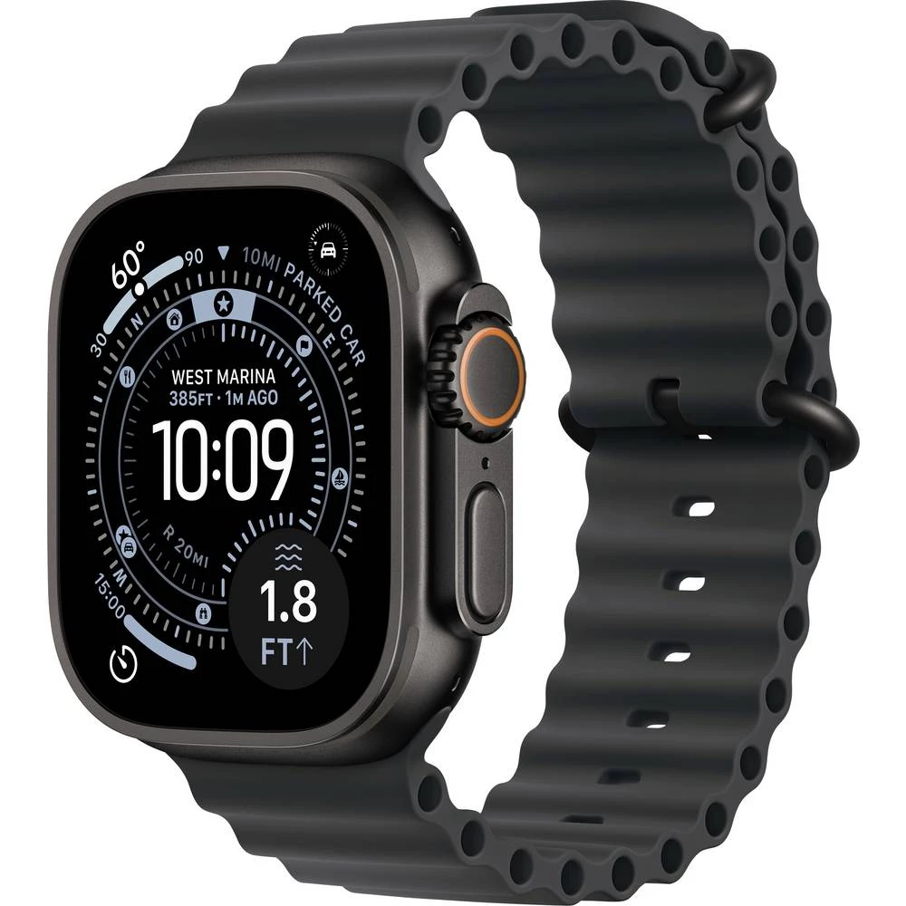 Apple Watch Ultra 3 GPS + Cellular 49 mm kućište od titana Ocean Band crna slika