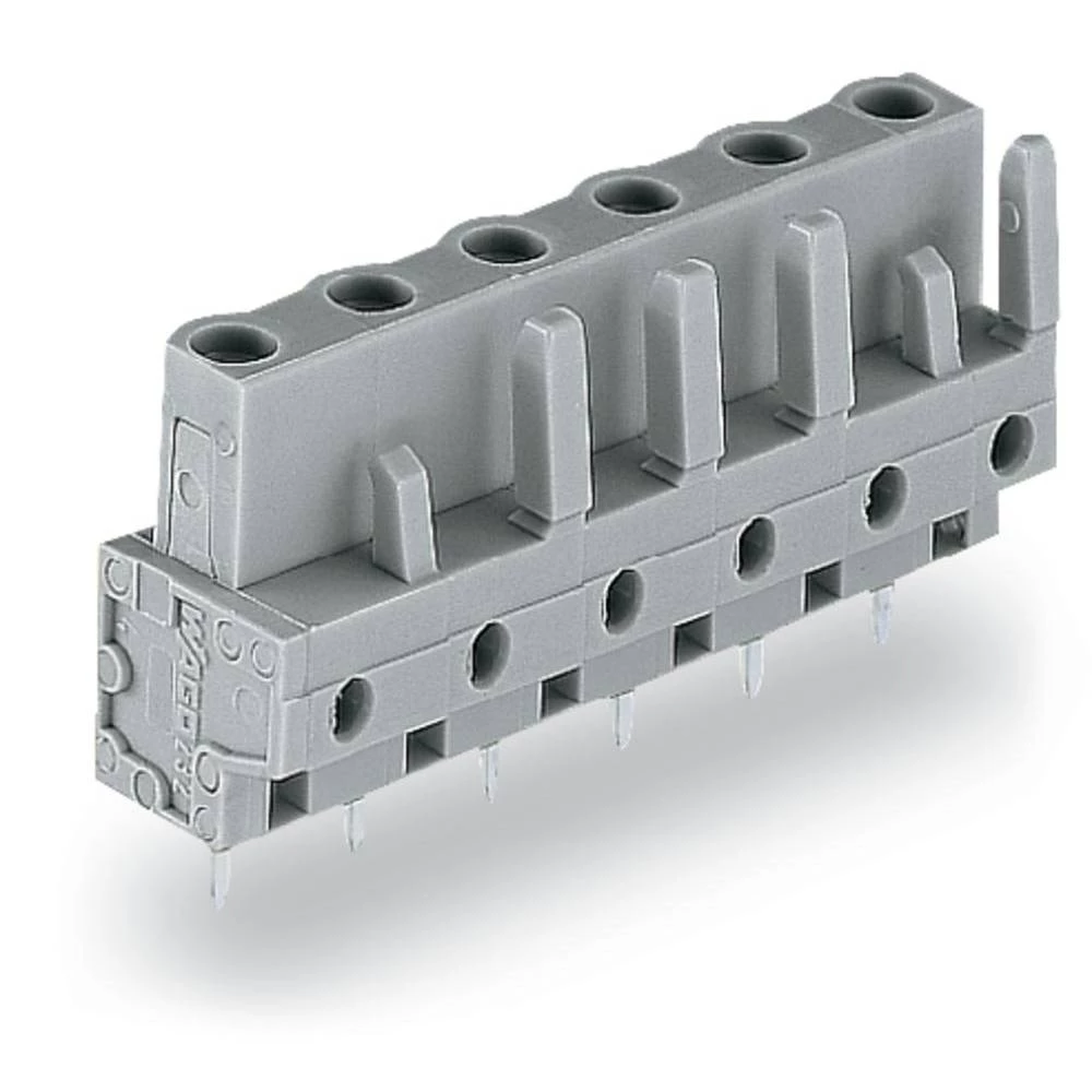 WAGO kućište utičnice za tiskanu pločicu 232 Ukupan broj polova 9 Raster: 7.50 mm 232-739 25 St. slika
