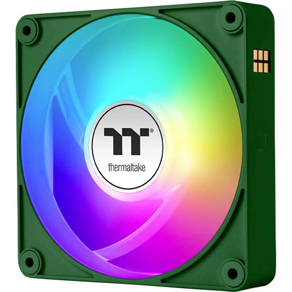 Thermaltake CT140 EX Reverse ARGB Sync PC Cooling Fan Racing Green 3 Pack ventilator za PC kućište zelena (Š x V x D) 12 slika