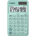 Casio SL-310UC-GN džepni kalkulator zelena Zaslon (broj mjesta): 10 solarno napajanje, baterijski pogon (Š x V x D) 70 x 8 x 118 mm slika