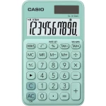 Casio SL-310UC-GN džepni kalkulator zelena Zaslon (broj mjesta): 10 solarno napajanje, baterijski pogon (Š x V x D) 70 x 8 x 118 mm