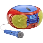Karcher RR 5026 UKW CD radio CD, USB, UKW Uklj. mikrofon Crvena, Plava boja, Žuta