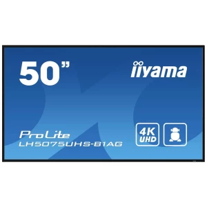 Iiyama ProLite LH5075UHS-B1AG Digital Signage zaslon Energetska učinkovitost 2021: G (A - G) 126 cm 49.5 palac 3840 x 21 slika