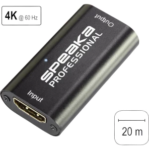 HDMI™ Repeater Putem signalnog kabela SpeaKa Professional 20 m slika