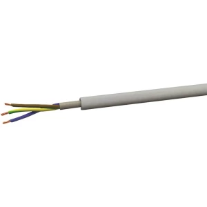 Instalacijski kabel NYM-J 4 x 1.5 mm² Svijetlosiva (RAL 7035) VOKA Kabelwerk 200095-00 100 m slika
