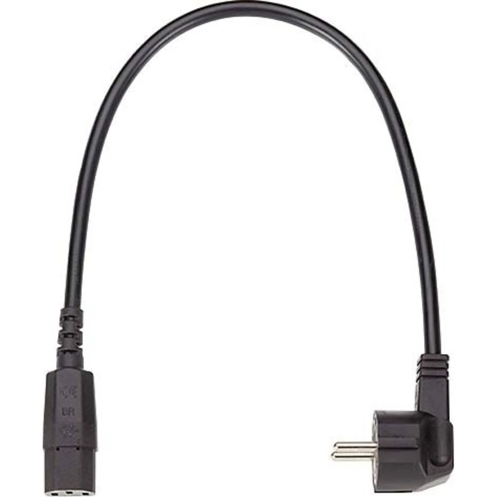 Bachmann 356.1722 struja priključni kabel crna 1.00 m slika