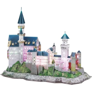 Revell 3D-Puzzle Schloss Neuschwanstein LED-Edition 00151 slika
