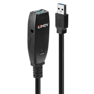 LINDY USB kabel USB 3.2 gen. 1 (USB 3.0) USB-A utikač, USB-A utičnica 3.00 m crna 43353 slika