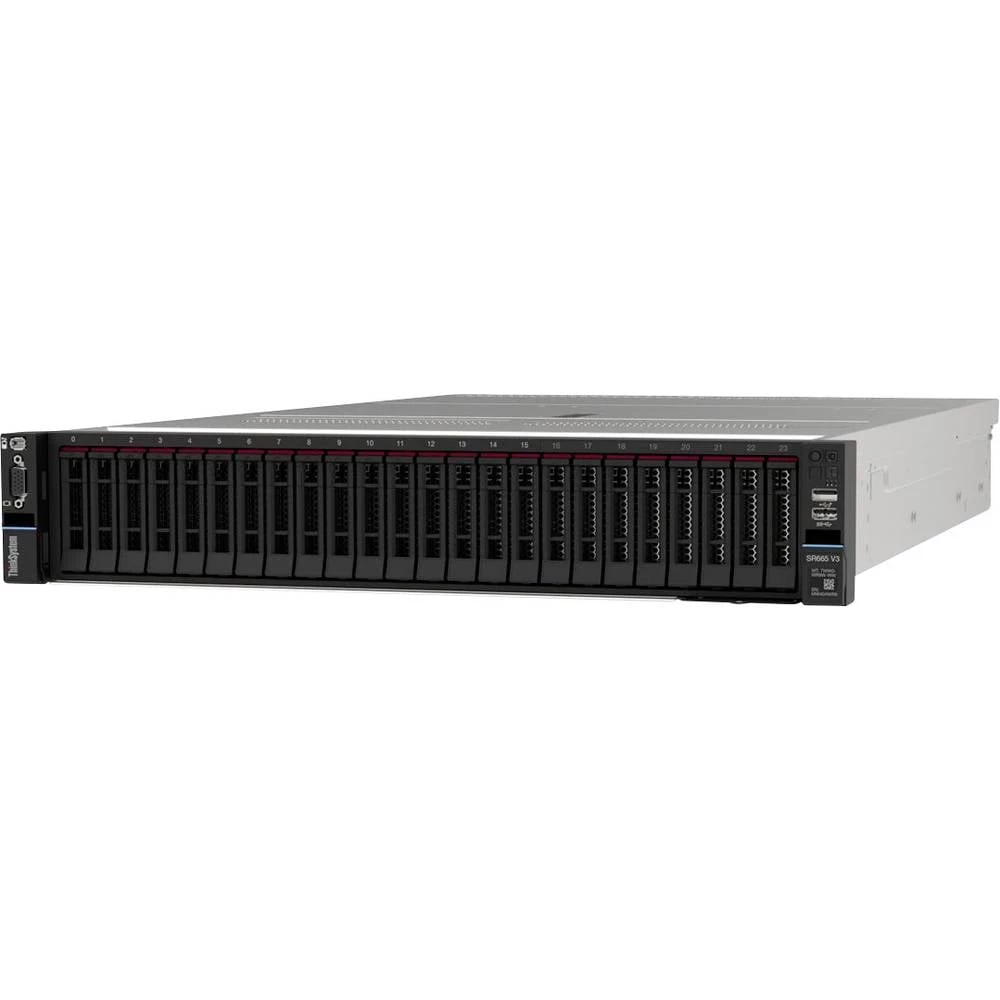 Lenovo Rack-Server PC ISG ThinkSystem SR665 AMD Epyc 9124 3.7 GHz 32 GB RAM ASPEED ASPEED AST2600 16 MB 7D9AA01TEA slika