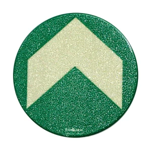 strelica za označavanje poda aluminij Strelica SafetyMarking 17.7471 (Ø) 125 mm 125 mm 1 St. slika