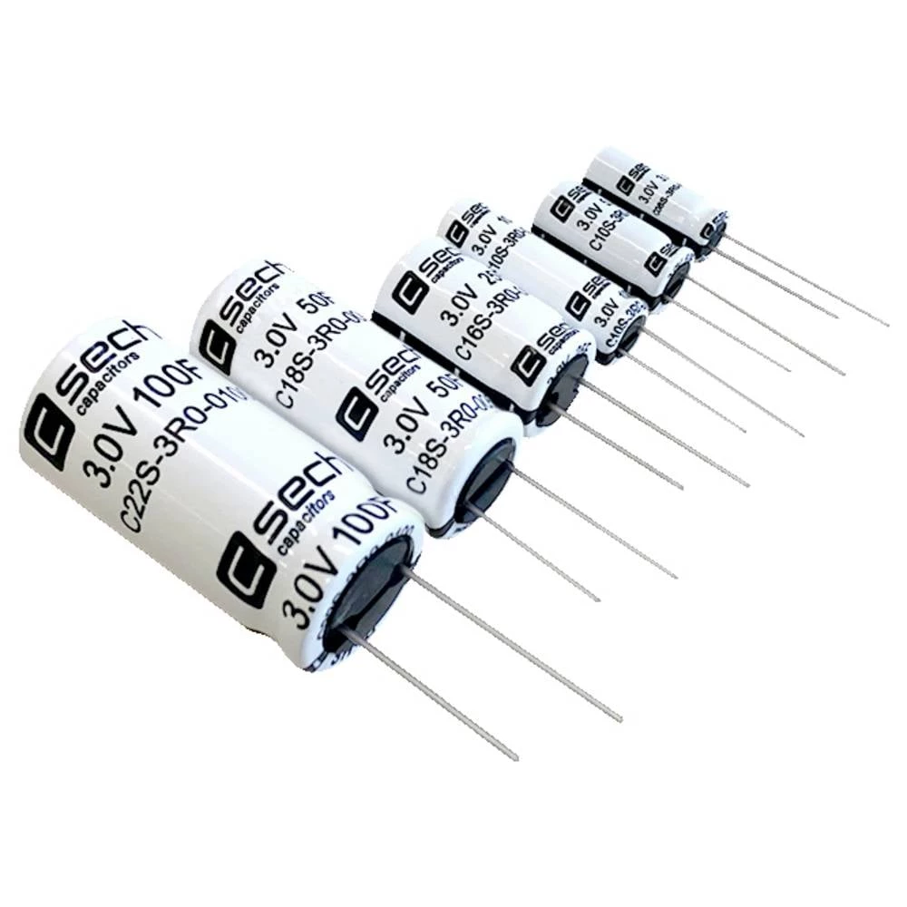 SECH dvoslojni kondenzator radijalno ožičen 25 F 3.0 V 20 % (Ø x V) 16 mm x 25.0 mm 1 kom. slika