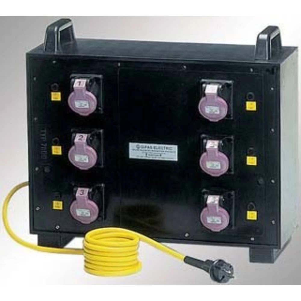 Gifas električni razdjelnik od pune gume 79T25006X12 #240182 Gifas Electric CEE razvodnik 79T25006X12 #240182 240182 slika