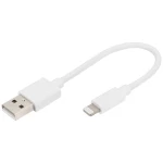Digitus mobitel, Apple iPad/iPhone/iPod, računalo, prijenosno računalo kabel za punjenje [1x USB-A - 1x Lightning] 0.1 m USB a, Apple lightning