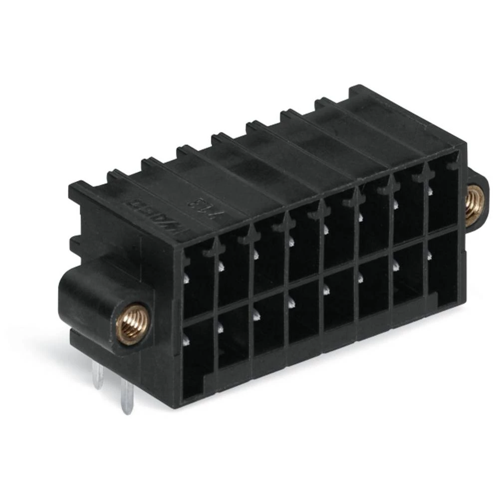 WAGO standardna letva s muškim kontaktima 1735 Ukupan broj polova 22 Raster: 3.50 mm 713-1431/107-000 20 St. slika