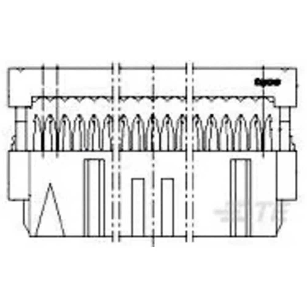 TE Connectivity kućište kabelske utičnice 2-215919-6 1 St. Box slika