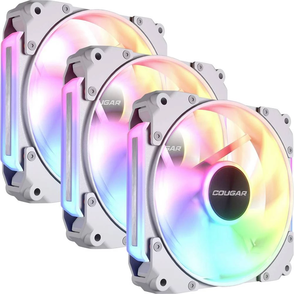 Cougar CF-ARW12HW3-RGB ventilator za PC kućište bijela (Š x V x D) 120 x 120 x 28 mm slika