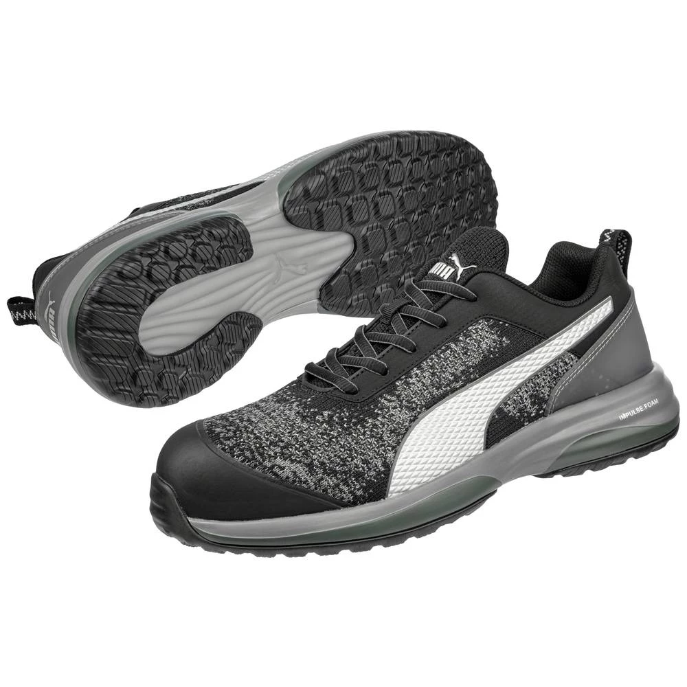 PUMA Charge Black Low 644540200000044 ESD zaštitne pola-cipele S1P Veličina obuće (EU): 44 crna, siva 1 Par slika