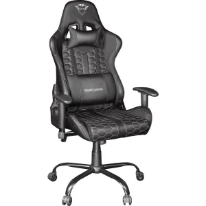 Trust GXT708 RESTO CHAIR BLACK igraća stolica crna slika
