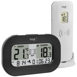 TFA Dostmann Funk-Thermometer COOL@HOME bežični digitalni termometar  crna slika
