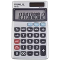 Maul M 12 džepni kalkulator siva Zaslon (broj mjesta): 12 baterijski pogon, solarno napajanje slika