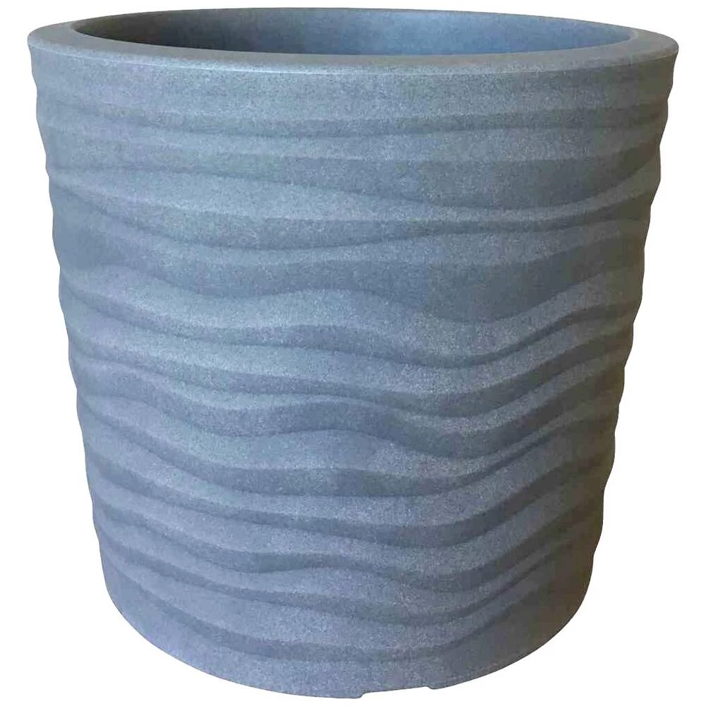 Siena Garden 45-45-51-GA 454551GA posuda za biljke plastika siva slika