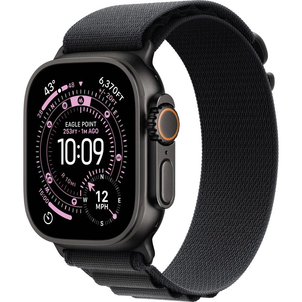 Apple Watch Ultra 3 GPS + Cellular 49 mm kućište od titana Alpine Loop crna l slika