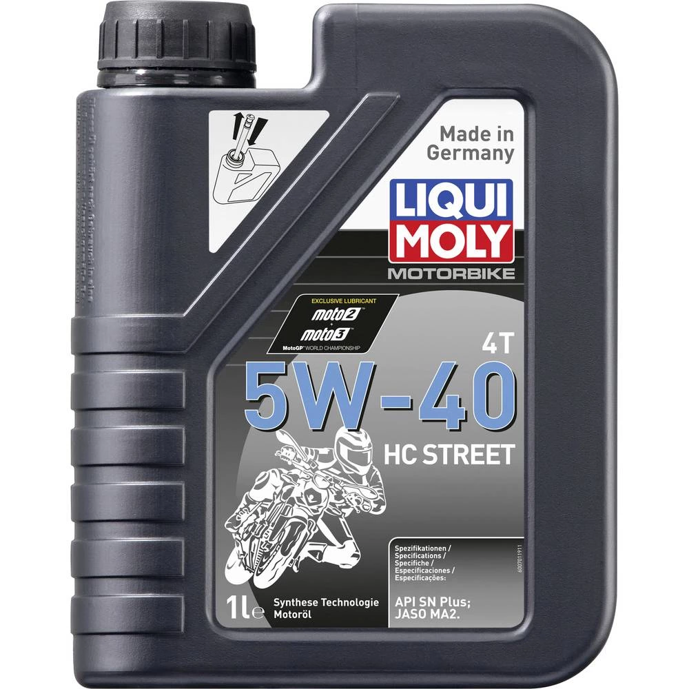 Liqui Moly Motorbike 4T 5W-40 HC Street 20750 motorno ulje 1 l slika