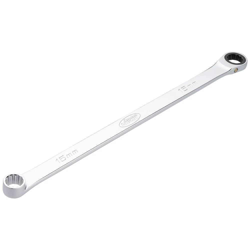 Vigor V7031-15 prstenasti ključ s račnom 1 komad Veličina ključa (metrička) (naslov) 15 mm slika