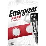 Energizer CR2025 Gumbasta baterija CR 2025 Litijev 163 mAh 3 V 2 ST