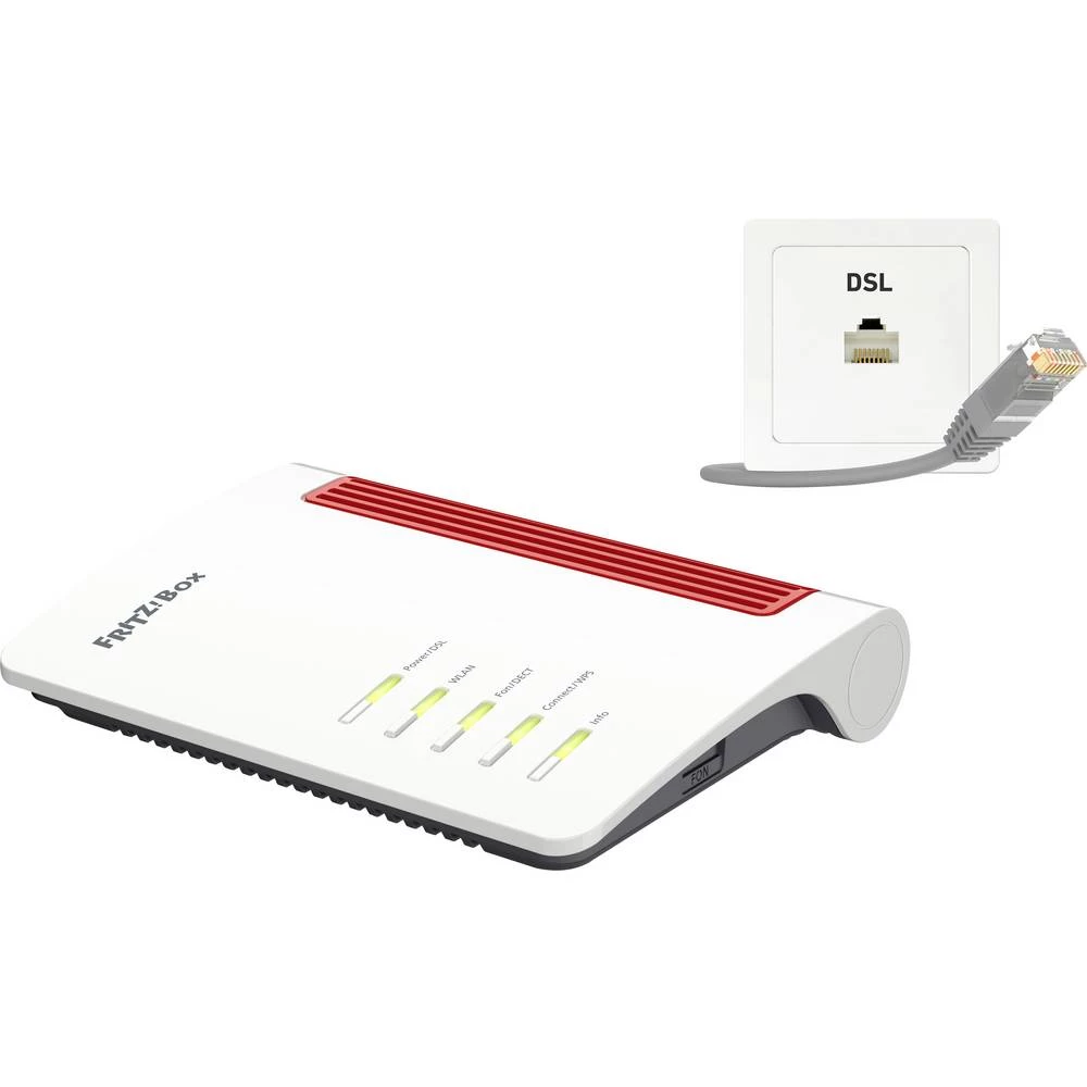 AVM 7530 AX International WLAN ruter   2.4 GHz, 5 GHz 1800 MBit/s slika